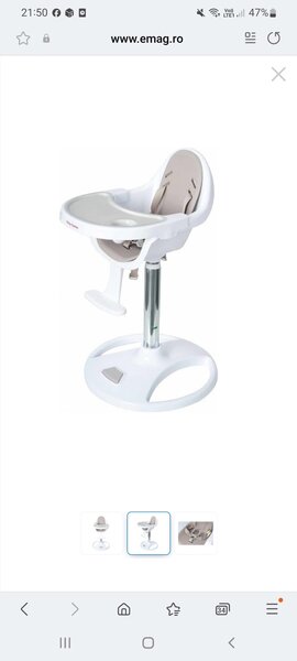 Scaun de masa rotativ 360.